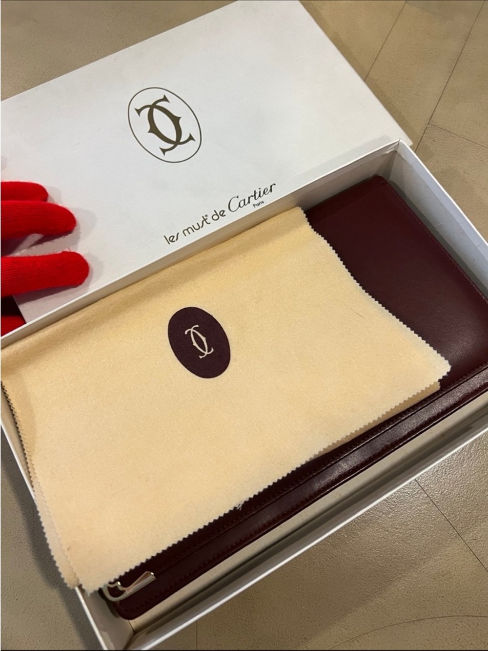 Cartier Must de Cartier Clutch -Vintage 70s/80s -Authentic- EUC - Picture 3 of 11